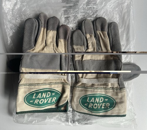 Vintage land rover work gloves - vintage,