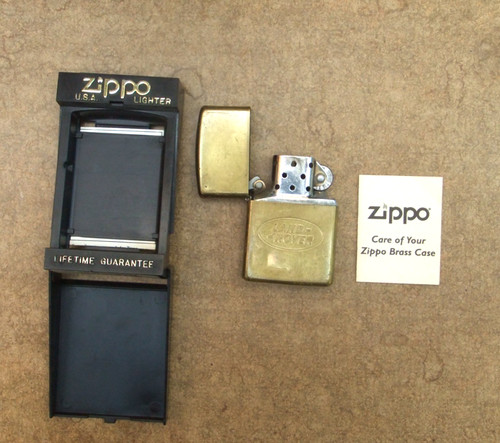 Land rover zippo lighter - rover,