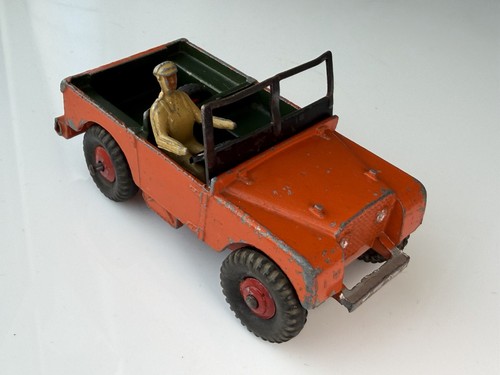 Dinky toys land rover orange - land,