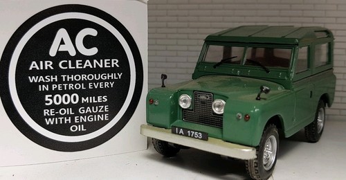 Land rover breather - cap, decal