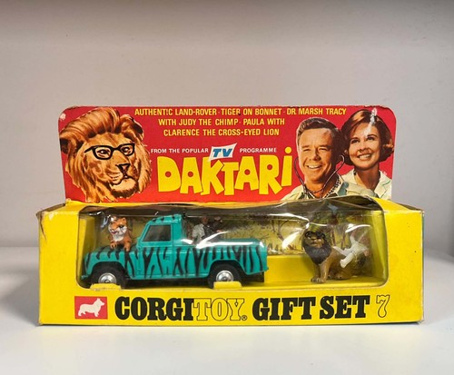 Vintage boxed corgi daktari - corgi,