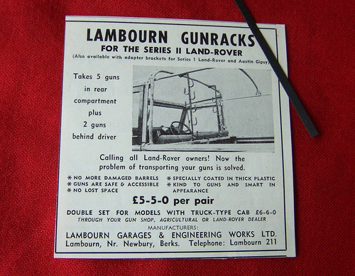 Lambourn gunrack for - lambourn, series