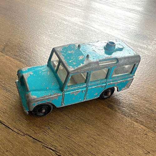 Vintage diecast land rover - vintage,