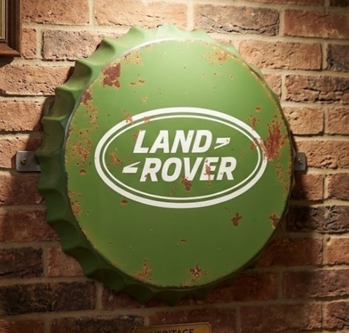 Metal wall sign - metal,