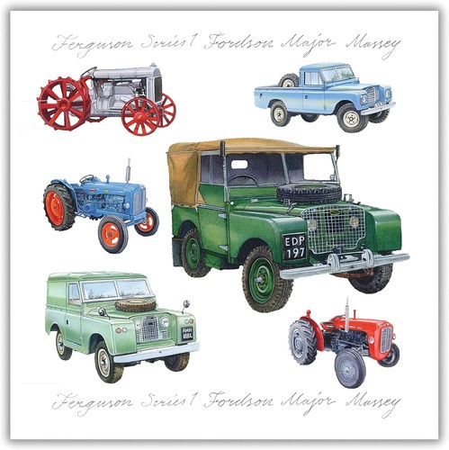 Vintage tractor land - &,